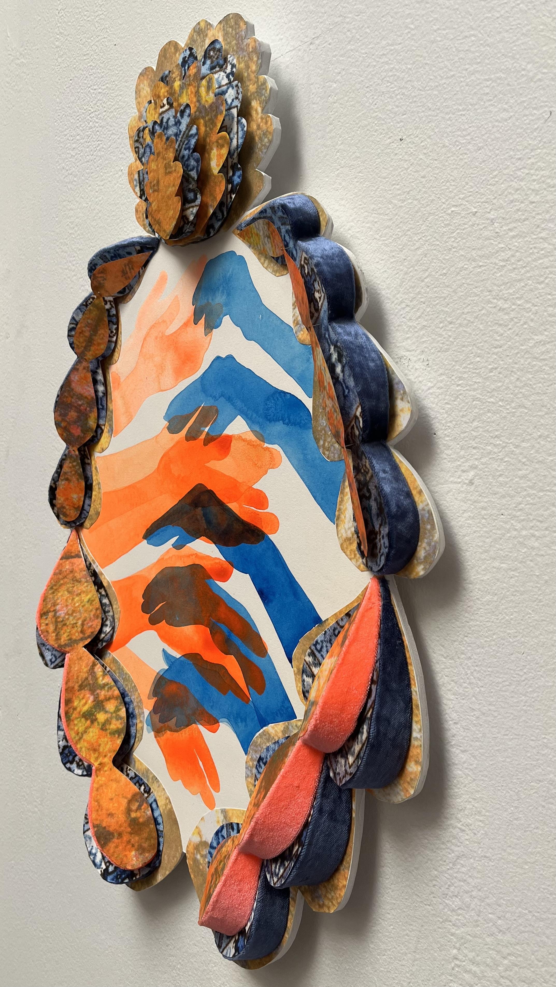 Study in Blue/Orange (side)